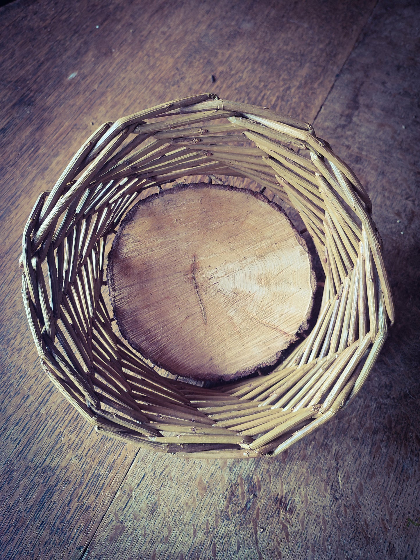 Spiral Weave Willow basket workshop, Sat June 28th 2025, 12-3pm